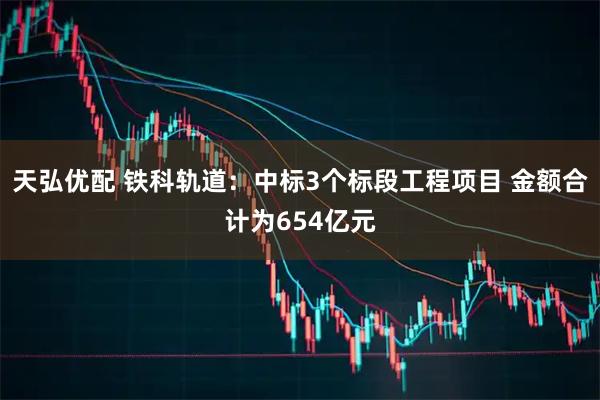 天弘优配 铁科轨道：中标3个标段工程项目 金额合计为654亿元