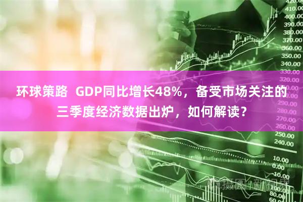 环球策路  GDP同比增长48%，备受市场关注的三季度经济数据出炉，如何解读？